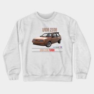 Lada 2108 Turbo Golden Ochre Crewneck Sweatshirt